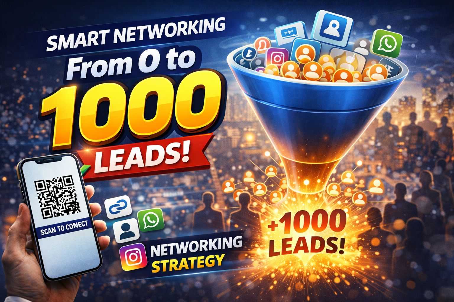 From 0 to 1000 Leads: Smart Networking Strategy