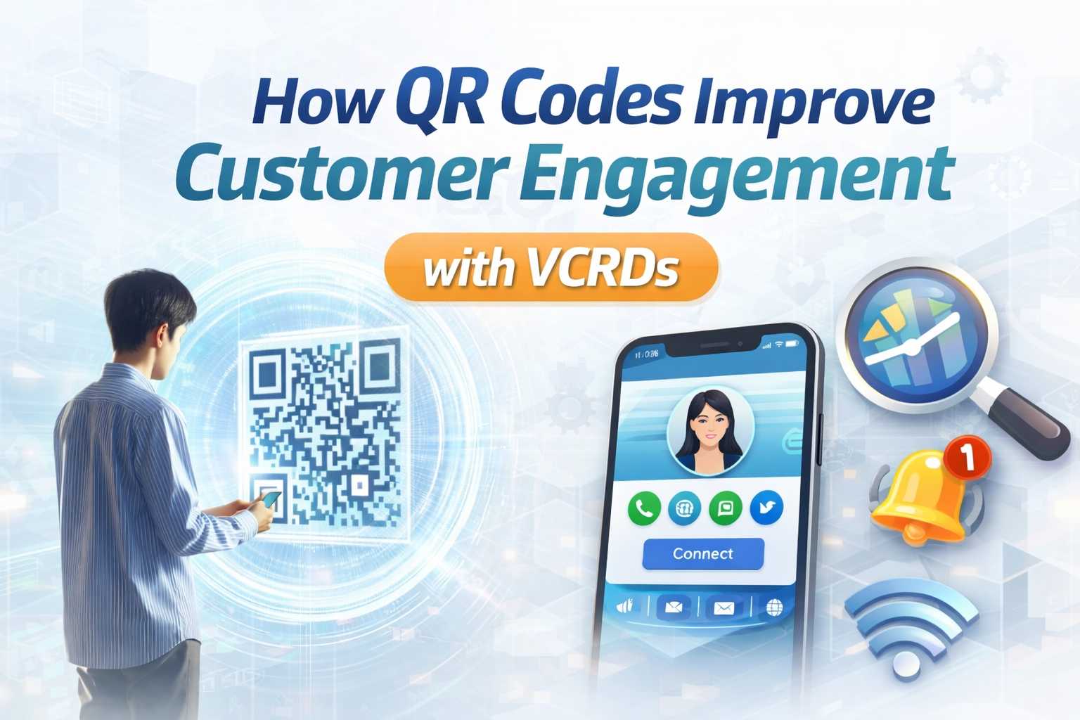 How QR Codes Improve Customer Engagement with VCRDS