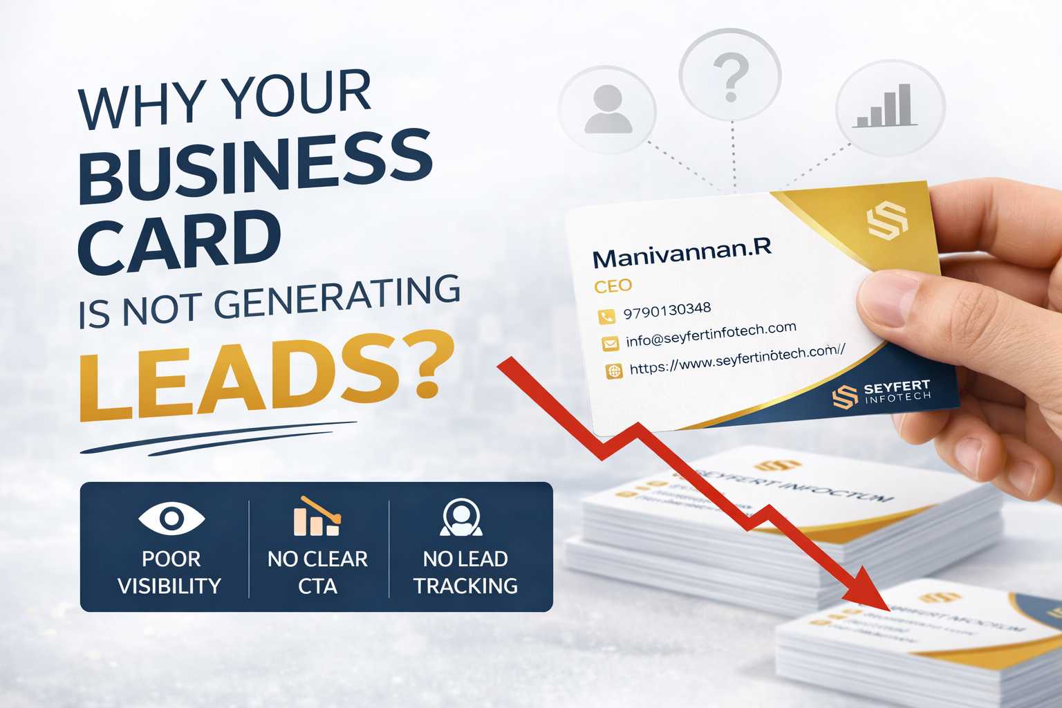 Why Your Business Card Is Not Generating Leads?