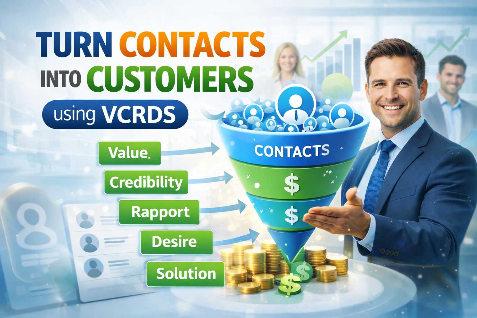 How to turn contacts into customers