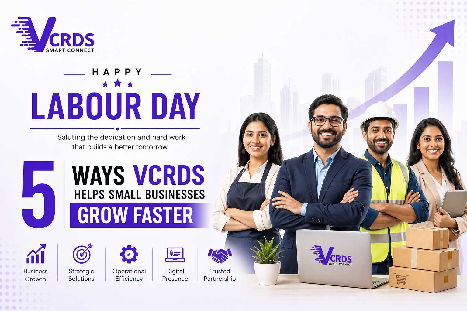 Labour Day Special: 5 Ways VCRDS Helps Small Businesses Grow Faster