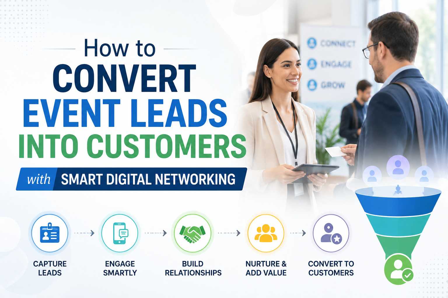 How to Convert Event Leads into Customers with Smart Digital Networking