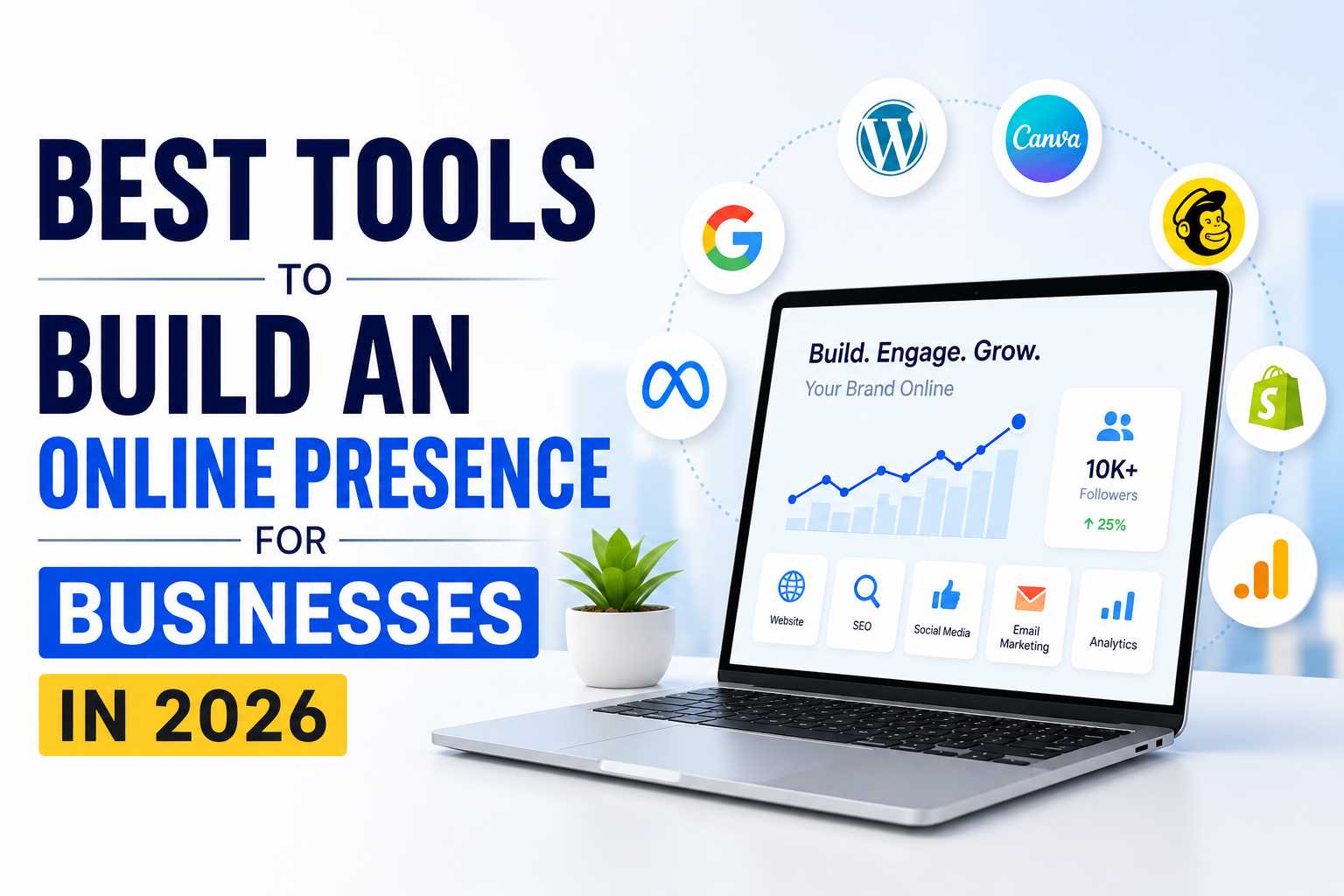 Best Tools to Build an Online Presence for Businesses in 2026