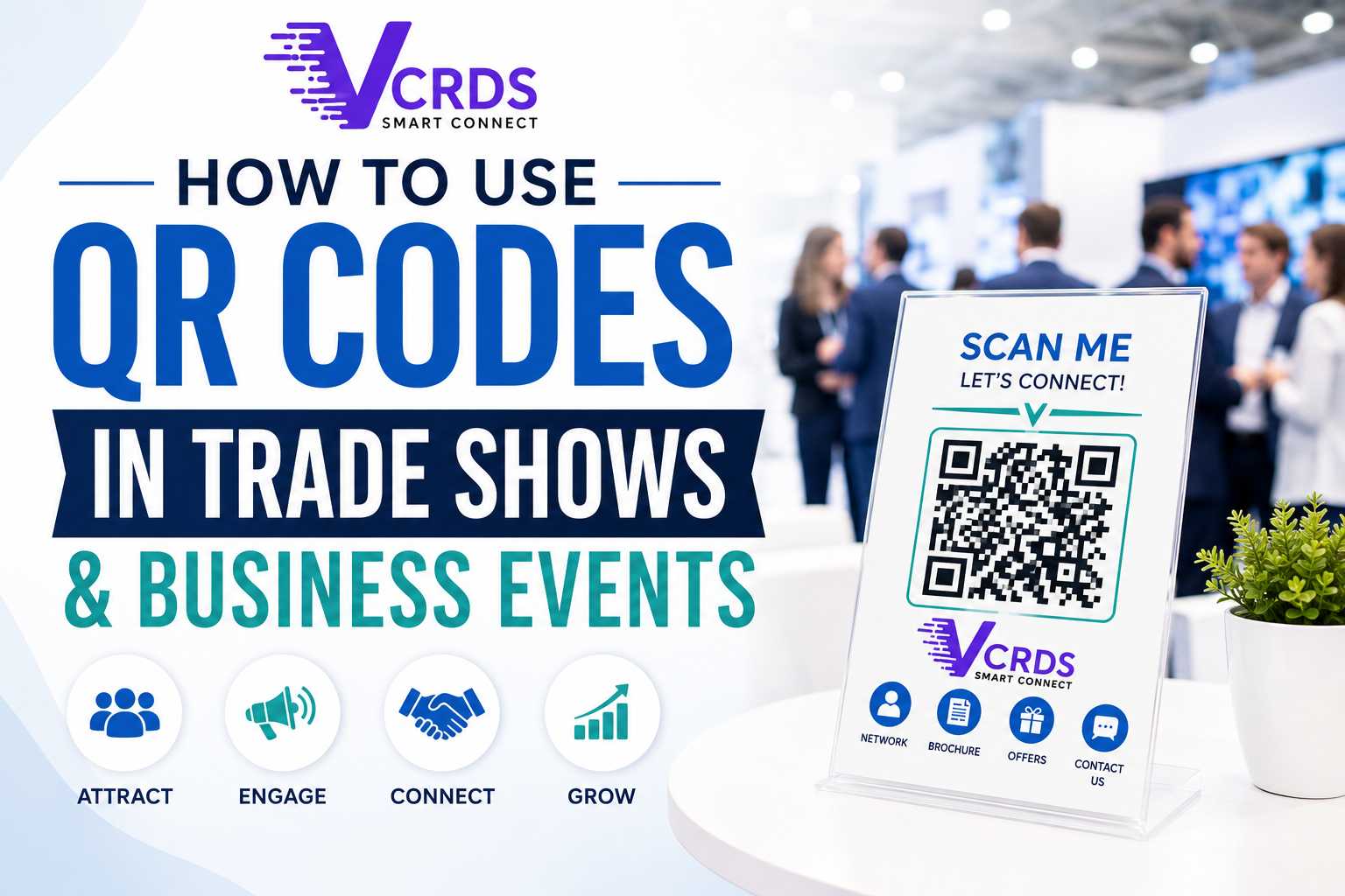How to Use QR Codes in Trade Shows & Business Events