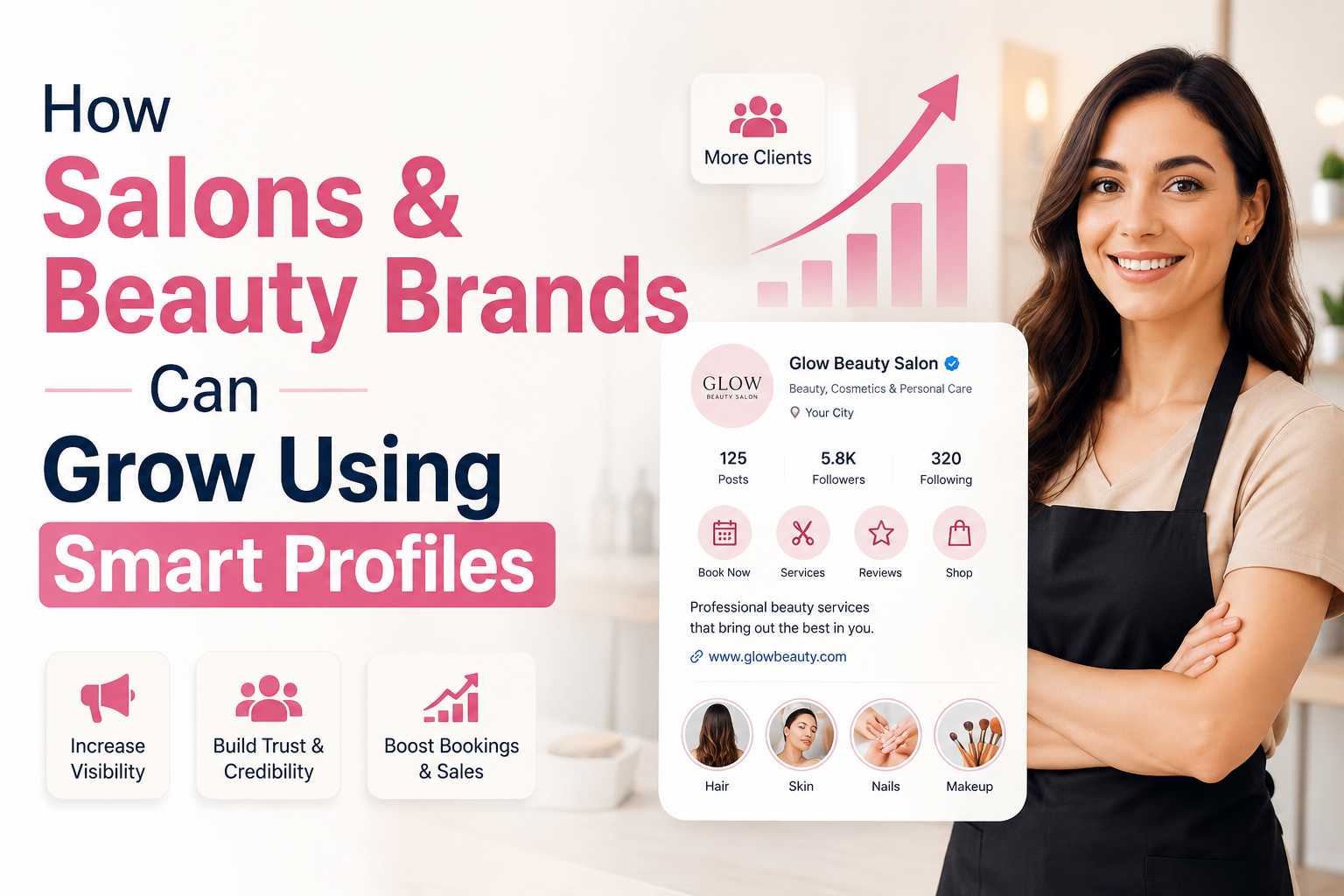 How Salons & Beauty Brands Can Grow Using Smart Profiles