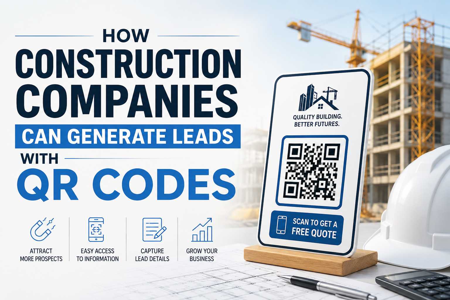 How Construction Companies Can Generate Leads with QR Codes