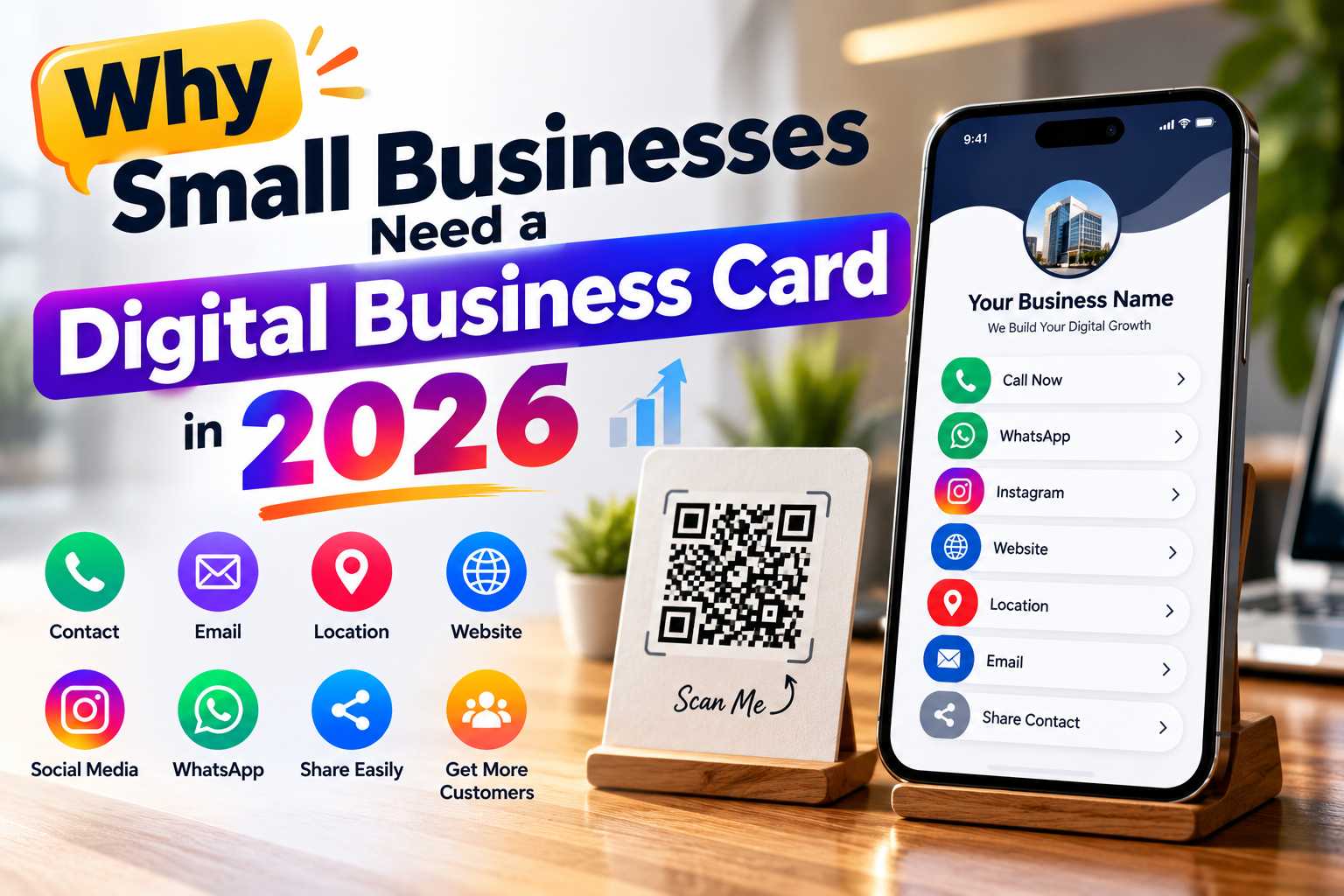 Why Small Businesses Need a Digital Business Card in 2026