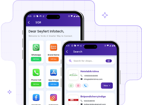 VCrds Multi-Platform QR Code Integration